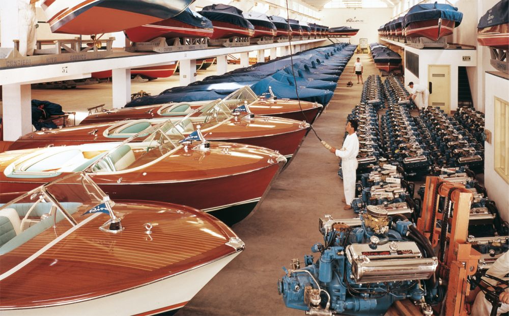 riva factory | Celeste Tours | Riva Motorboat: A Symbol of Luxury and Elegance for a Trip to Italy
